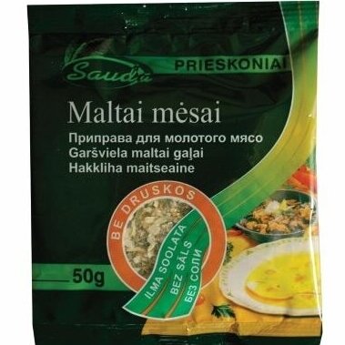 Maltai mėsai be druskos prieskonių mišinys 1